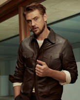 Thumbnail for your product : Ermenegildo Zegna Men's Ultra Light Leather Shirt Jacket