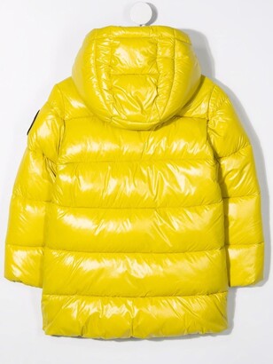 Save The Duck Kids Zip-Up Hooded Padded Coat