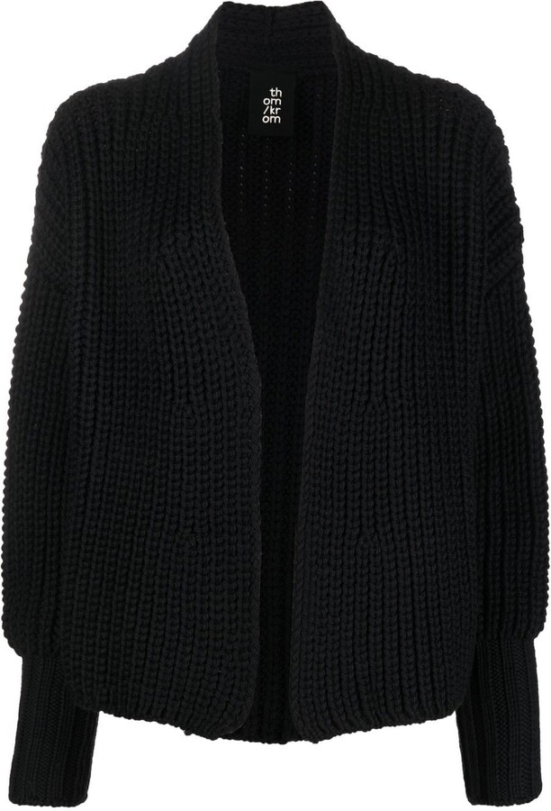 Black Chunky Knit Sweater | ShopStyle UK