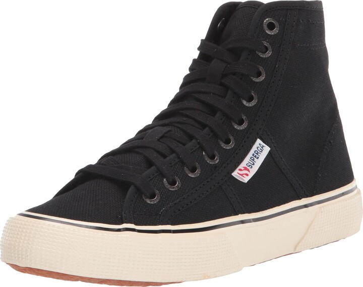 black superga boots
