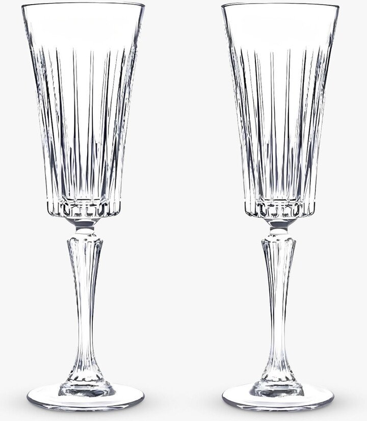 John Lewis ANYDAY Paloma Timeless Crystal Glass Champagne Flute ShopStyle