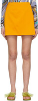 Thumbnail for your product : Emilio Pucci Orange Satin Skirt