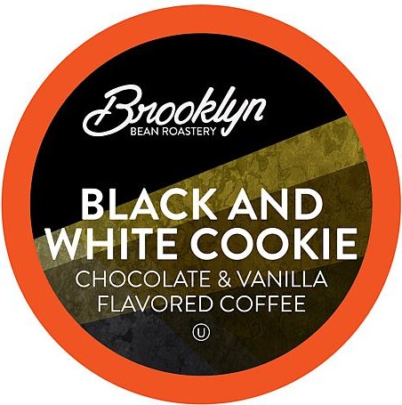 Brooklyn Beans Black and White Cookie 2.0 K-Cup Coffee Pods, 40-Count