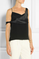 Thumbnail for your product : J.W.Anderson Draped silk crepe de chine top