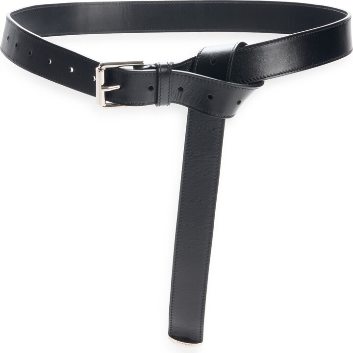 Givenchy Gv3 Monogram-buckle Leather Belt Black ShopStyle