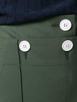 Thumbnail for your product : Eudon Choi flared buttoned trousers