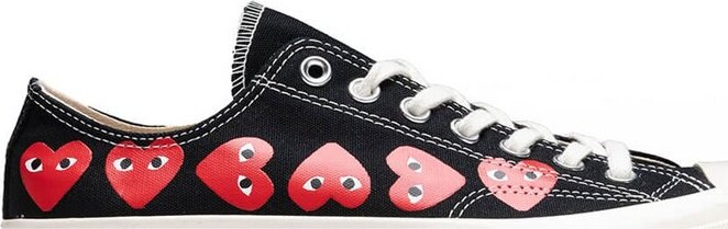 Converse X Comme des Garçons Play Chuck 70 Low-Top Sneakers