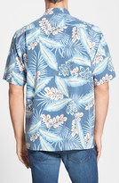 Thumbnail for your product : Tommy Bahama Relax 'Garden of Hope & Courage' Original Fit Silk Sport Shirt (Big & Tall)