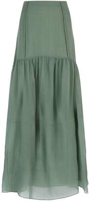 3.1 Phillip Lim Textured Silk Maxi Skirt