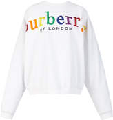 Thumbnail for your product : Burberry Embroidered Crewneck Sweater