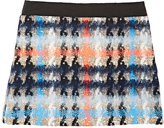 Thumbnail for your product : Milly PLAID TWEED MINISKIRT