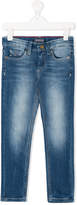 Thumbnail for your product : Tommy Hilfiger Junior faded jeans