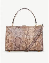 Thumbnail for your product : Dune Dinidlady snakeskin-print tote bag