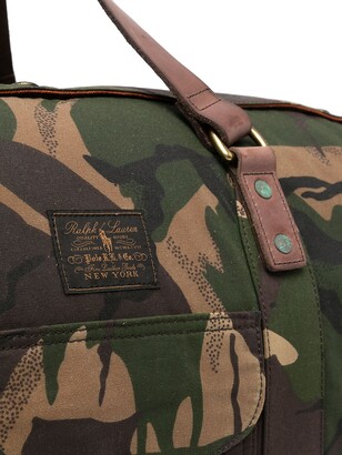 Polo Ralph Lauren Camouflage Green Holdall