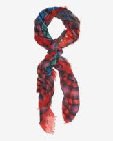 Thumbnail for your product : Franco Ferrari Mixed Pattern/print Scarf: Red