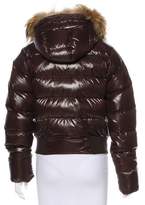 Thumbnail for your product : Moncler Alpin Fur-Accented Jacket