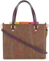 Etro paisley patterned organiser tote 