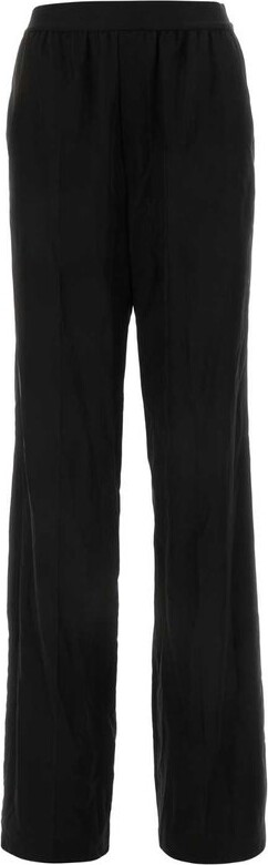 Balenciaga Elastic Waist Wide-Leg Pants