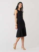 Thumbnail for your product : Diane von Furstenberg Jace Jersey-Blend Knee-Length Dress