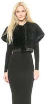 Thumbnail for your product : Gareth Pugh Cropped Fur Jacket