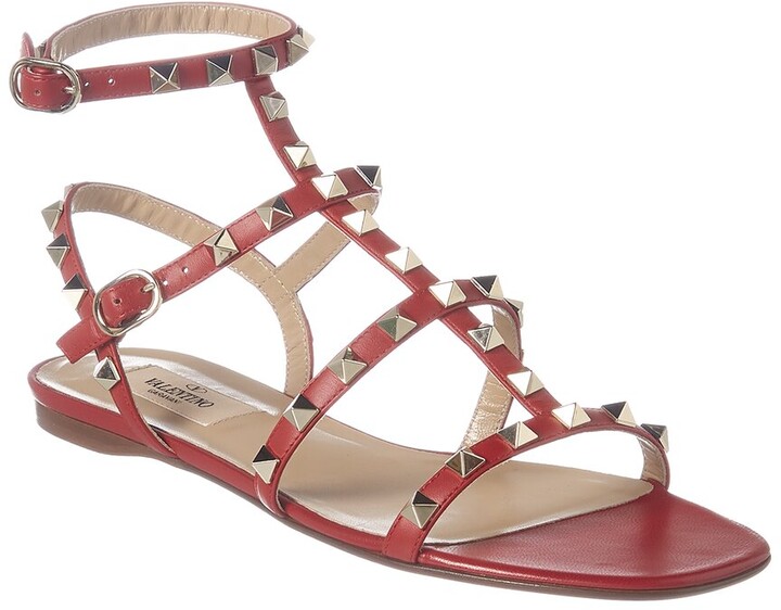 Valentino Women's Red Sandals | ShopStyle