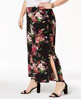 Thumbnail for your product : INC International Concepts Plus Size Printed Cropped Wide-Leg Pants, Created for Macy's