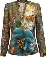 Thumbnail for your product : T.M.Lewin Fleur Hydrangea Tunic