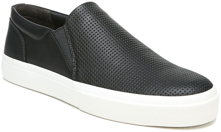 vince slip on sneakers black