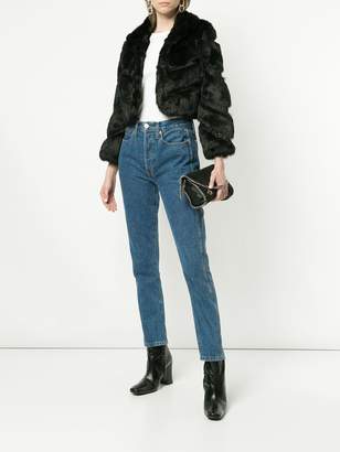 Alberto Makali cropped fitted jacket