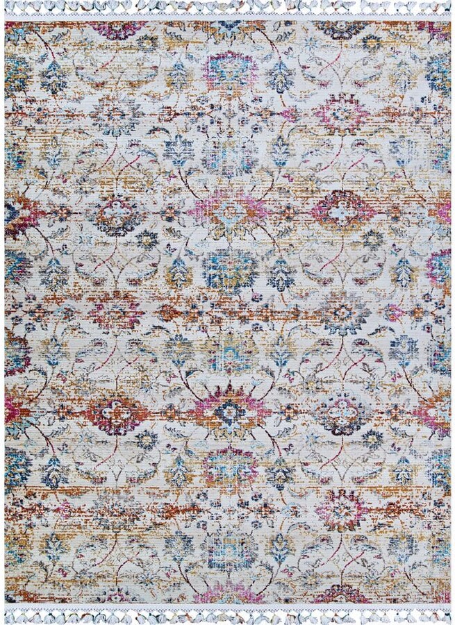 Couristan Evolution Tambur Quartz 5 ft. x 8 ft. Area Rug