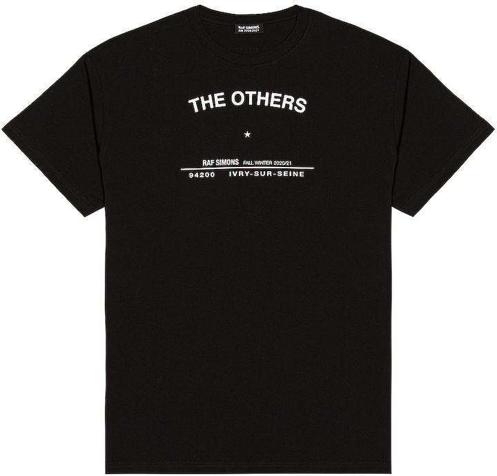 Raf Simons Tour T-Shirt in Black | FWRD - ShopStyle