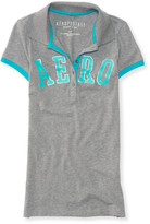 Thumbnail for your product : Aeropostale Aero Color Trim Jersey Polo
