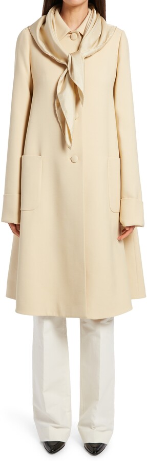 The Row Women's Wool Coats | Shop the world's largest collection 