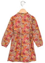 Thumbnail for your product : Papo d'Anjo Girls' Pleated Floral Print Dress