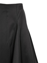 Thumbnail for your product : Yang Li Asymmetric A-Line Cotton Skirt