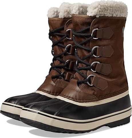 Sorel 1964 Pactm Nylon Waterproof Men's Snow Shoes Tobacco/Black : 14 D - Medium Synthetic