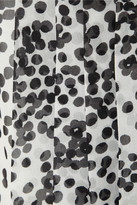 Thumbnail for your product : Giambattista Valli Polka-dot silk-chiffon dress