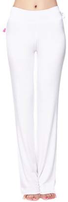 Prada Mullsan Women's Loose Modal Running Yoga Pants Fitness Trousers Boot-cut (XL, )