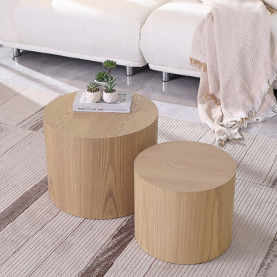 Latitude Run 2 Side Table & Coffee Collection - Black, With High Welt Technology, Ash/oak/walnut Veneer Of 2 Black Fascinating For Bedroom