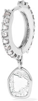 Thumbnail for your product : Ileana Makri Claw 18-karat White Gold Diamond Earring - one size