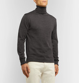 Thumbnail for your product : Officine Generale Nina Virgin Wool Rollneck Sweater - Men - Gray