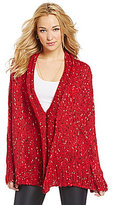 Thumbnail for your product : Kensie Cozy Open Cardigan