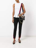 Thumbnail for your product : Gucci Web zipped cuff trousers