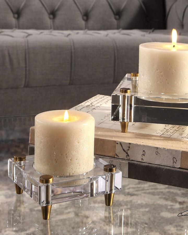Claire Candleholders, Set of 2 - ShopStyle Candles