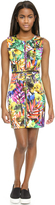 Thumbnail for your product : Milly Tropical Print Angular Dress