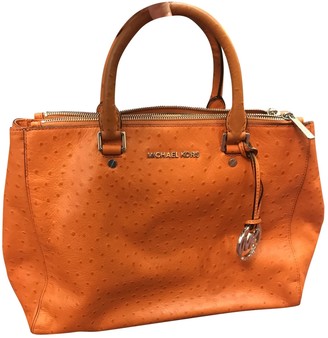 michael kors ostrich bag