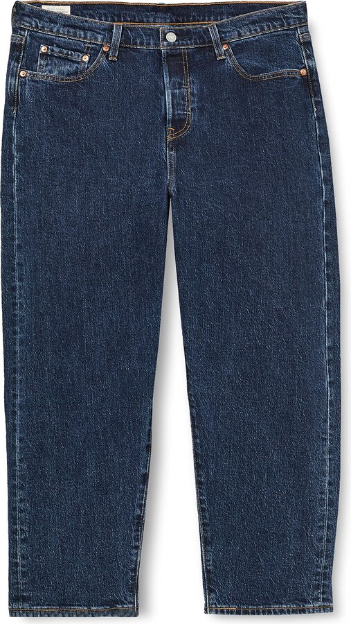 Levi's Women's Plus Size 501 Crop Jeans Salsa Stonewash (Blue) 16- -  ShopStyle