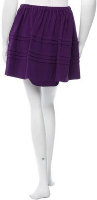 Miu Miu Tiered Mini Skirt