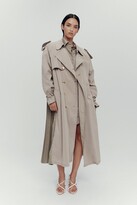 Thumbnail for your product : Aje Prima Pleat Trench Coat