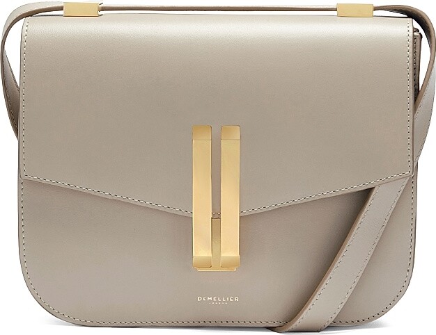 Demellier Vancouver Taupe DeMellier Vancouver Leather Cross-body - Main Image